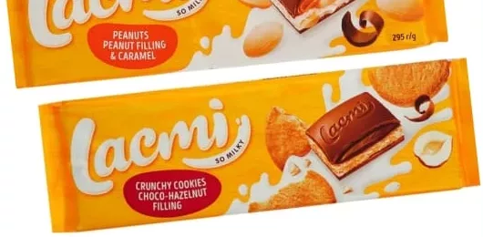 Молочний шоколад Roshen Lacmi в асортименті, 265 г/295 г; від 99,90; 30.09–13.10.26; запас обмеж.; не оптом; не всі магазини ЕКО України; крім окуп. АР Крим і зон нинішніх/минулих бойових дій