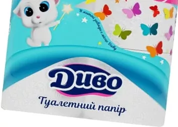 Папір туалетний Диво Decoro, 2-шаровий, 4шт;30.09–13.10.26;запас обмеж.;не оптом;не всі магазини;крім окуп. Криму й зон нинішніх/минулих боїв
