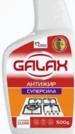 Засіб чистячий Galax Антижир, 500г;30.09–13.10.26;запас обмеж.;не оптом;не всі магазини;крім окуп. Криму й зон нинішніх/минулих боїв