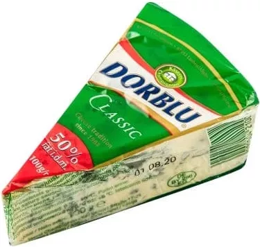 Сир Champignon Dorblu Classic KASEREI, 50%, 100 г; 1 шт.=135; від 2 шт.=95 грн/шт.; 30.09–20.10.2026; ТЦ METRO, з карткою, ПДВ, за наявності; крім ООС/ТОТ; без доставки/metro.zakaz.ua