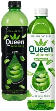 Напій зі шматочками алое Aloe Vera QUEEN, 1.5 л;лише ТЦ METRO;картка;за наявності;без зони ООС/ТОТ;30.09–20.10.2026;з ПДВ