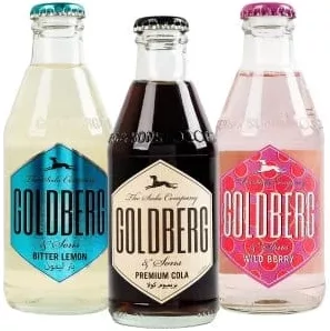 За підписом тоніки GOLDBERG,200 мл;на фото Bitter Lemon,Premium Cola,Wild Berry;лише ТЦ METRO;картка;за наявності;без зони ООС/ТОТ;30.09–20.10.2026;з ПДВ