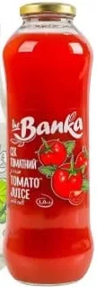 Сік THE BANKA асорт., 1 л: яблучний, яблучно-морквяний, томатний, березовий; 1 шт 112,00; від 2 однакових шт 99,00/шт.;лише ТЦ METRO;картка;за наявності;без зони ООС/ТОТ;30.09–20.10.2026;з ПДВ