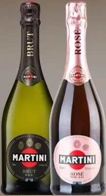 Вино ігристе сухе MARTINI, 0.75 л: Brut біле, Rose рожеве; було до 689,00;лише ТЦ METRO;картка;за наявності;без зони ООС/ТОТ;30.09–20.10.2026;з ПДВ