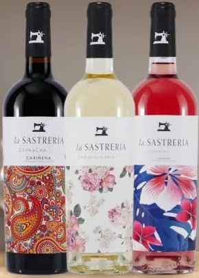 Вино Garnacha LA SASTRERIA асорт., 0.75 л: біле, рожеве, червоне; сухе, напівсухе;лише ТЦ METRO;картка;за наявності;без зони ООС/ТОТ;30.09–20.10.2026;з ПДВ