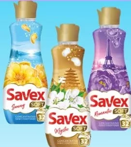 SAVEX кондиціонер 800 мл Mystic/Romantic/Sunny: 1 шт. 119; від 2 однакових чи різних 89 грн/шт.; лише ТЦ METRO UA, крім ООС/окуп. тер.; з карткою, за наявності; 30.09–20.10.2026; з ПДВ