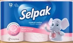 SELPAK Пудра Perfumed папір туалетний 3-шаровий, 12 рул.; лише ТЦ METRO UA, крім ООС/окуп. тер.; з карткою, за наявності; 30.09–20.10.2026; з ПДВ
