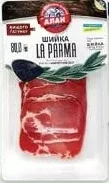 Шийка La Parma с/к, вищого ґатунку, 80 г, Алан; 29.09–12.10.2026; обмежена кількість, не оптом