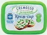 Сир Моцарелла Кремоссо розсільн.45% 125г / Крем-сир Кремоссо з зеленню 60% 150г «Молочна гільдія»; від 56.90 грн; було від 77.00 грн; 29.09–12.10.2026; кількість обмежена; не оптом