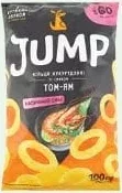 Снек кільця кукурудзяні зі смаком Том-Ям/Чотири сири 100г «Jump»; 29.09–12.10.2026; кількість обмежена; не оптом