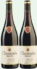 Вино Merlot червоне сухе 12% 0,75л Chevrotin; 18+; 29.09–12.10.2026; кількість обмежена; не оптом. грн з усіма знижками мережі
