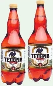 Пиво Тетерів світле фільтроване міцне 7% ПЕТ 1,2л ППБ; підпис 7%, на пляшці 8; 18+; 29.09–12.10.2026; кількість обмежена; не оптом. грн з усіма знижками мережі