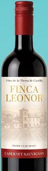 Вино Cabernet Sauvignon червоне сухе 12% 0,75л Finca Leonor; 18+; 29.09–12.10.2026; кількість обмежена; не оптом. грн з усіма знижками мережі