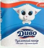 Папір Soft туалетний целюлозний з гільзою білий 2 шари 4шт Диво; 29.09–12.10.2026; кількість обмежена; не оптом. грн з усіма знижками мережі