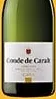 Вино ігристе Conde de Caralt Cava, 0,75л, 11,5%, Cava Brut, біле, Іспанія; лише Бадьорий, 01.10–28.10.26, за наявності; можливе дострокове завершення