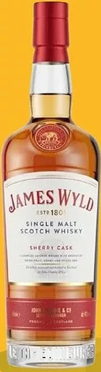 Віскі James Wyld, Sherry Cask, 0,7л, 40%, в коробці, Велика Британія; лише Бадьорий; 01.10–28.10.26; за наявності акційного товару; кількість може бути обмежена