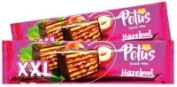 POLUS Торт шоколадно-вафельний «30 років», 70 г; на фото Hazelnut XXL; лише Харків/обл.; 01–14.10.2026; запас обм.; наявність у всіх магазинах не гарантована; грн з ПДВ
