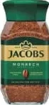 JACOBS Кава розчинна «Монарх», 95 г; лише з карткою ПОСАД; лише Харків/обл.; 01–14.10.2026; запас обм.; наявність у всіх магазинах не гарантована; грн з ПДВ