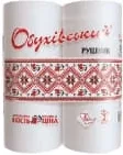 ОБУХІВСЬКІ Рушники на гільзі, 2 рулони; лише з карткою ПОСАД; лише Харків/обл.; 01–14.10.2026; запас обм.; наявність у всіх магазинах не гарантована; грн з ПДВ