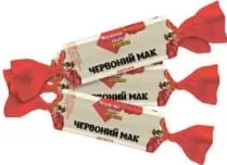 ЧЕРВОНА ЛІНІЯ цукерки «Червоний мак», 1 кг; Лише Харків/обл.; 01–14.10.2026; запас обмеж., може бути не в усіх магазинах; грн з ПДВ.