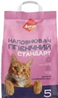 АКТИВ гігієнічний наповнювач з бентоніту стандарт, 5 кг; Лише Харків/обл.; 01–14.10.2026; запас обмеж., може бути не в усіх магазинах; грн з ПДВ.