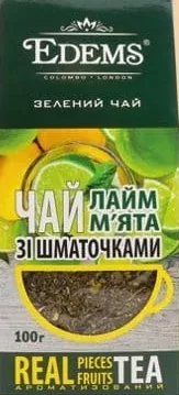 Чай Edems: чорний Чорна перлина 90 г/Тропік 100 г; зелений Мохіто 100 г; 01.10.26 08:00–14.10.26 23:00; за наявності; усі/деякі магазини; бали Родина не нарах.; стара=середня по мережі