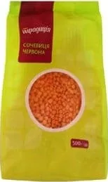 Крупа сочевиця червона 500 г, Традиція; 01.10.26 08:00–14.10.26 23:00; за наявності; усі/деякі магазини; бали Родина не нарах.