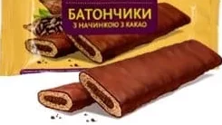 Батончик з какао у темній глазурі 35 г, Традиція; 01.10.26 08:00–14.10.26 23:00; за наявності; усі/деякі магазини; бали Родина не нарах.; стара=середня по мережі