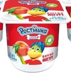 Йогурт Ростишка, банан/персик/полуниця, 2%, 115 г, Danone;14,99₴;стар.=сер.мережі 17,90₴;01.10.26 08:00–14.10.26 23:00;до вичерпання запасів;може бути не всюди;бали Родина не нарах.