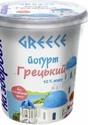 Йогурт вершковий Грецький, 10%, 280 г, На здоров’я;46,90₴;стар.=сер.мережі 58,50₴;01.10.26 08:00–14.10.26 23:00;до вичерпання запасів;може бути не всюди;бали Родина не нарах.