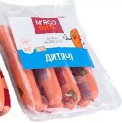 Сосиски дитячі, 100 г, М’ясовита;25,99₴;стар.=сер.мережі 37,99₴;01.10.26 08:00–14.10.26 23:00;до вичерпання запасів;може бути не всюди;бали Родина не нарах.