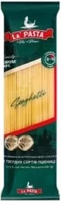 Макарони спагеті, 400 г, La Pasta;43,90₴;стар.=сер.мережі 51,50₴;01.10.26 08:00–14.10.26 23:00;до вичерпання запасів;може бути не всюди;бали Родина не нарах.