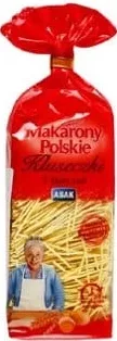 Локшина яєчна, 250 г, Makar Polskie (на фото Makarony Polskie);40,90₴;стар.=сер.мережі 50,50₴;01.10.26 08:00–14.10.26 23:00;до вичерпання запасів;може бути не всюди;бали Родина не нарах.