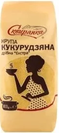 Крупа кукурудзяна дрібна Екстра, 800 г, Сквирянка;36,90₴;стар.=сер.мережі 47,90₴;01.10.26 08:00–14.10.26 23:00;до вичерпання запасів;може бути не всюди;бали Родина не нарах.