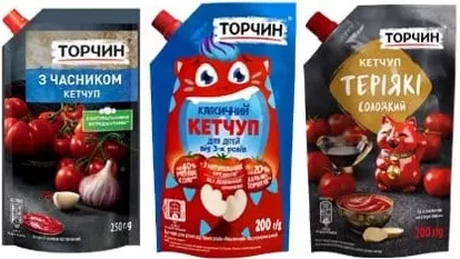Кетчуп з часником 250 г/класичний для дітей, теріякі солодкий, смаковитий 200 г, Торчин;34,90₴;01.10.26 08:00–14.10.26 23:00;до вичерпання запасів;може бути не всюди;бали Родина не нарах.