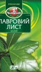 Лавровий лист, 20 г, Чемпіон;×2шт:18,90₴/шт;×1шт:22,90₴;01.10.26 08:00–14.10.26 23:00;до вичерпання запасів;може бути не всюди;бали Родина не нарах.