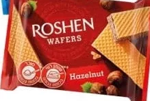 Вафлі Wafers лимон, молоко, горіх, какао, 72 г Roshen; 01.10 08:00–14.10.2026 23:00; до вичерпання; всі/деякі магазини; бали Родина не нарах.; стара=середньостат. мережі