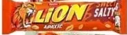 Шоколадний батончик Lion, White rock, Black-white 42 г, арахіс 40 г Nestle; 01.10 08:00–14.10.2026 23:00; до вичерпання; всі/деякі магазини; бали Родина не нарах.; стара=середньостат. мережі