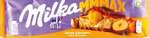 Шоколад з начинкою цілий горіх і карамель, 300 г Milka; 01.10 08:00–14.10.2026 23:00; до вичерпання; всі/деякі магазини; бали Родина не нарах.; стара=середньостат. мережі
