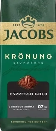 Кава мелена Kronung Espresso, 200 г Jacobs; 01.10 08:00–14.10.2026 23:00; до вичерпання; всі/деякі магазини; бали Родина не нарах.; стара=середньостат. мережі