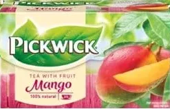 Pickwick чай: чорний Earl Grey, трав’яний цитрус-бузина 20×2 г/40 г; чорний манго, лісові ягоди-вишня 20×1.5 г/30 г; від 54.90; 01.10 08:00–14.10.2026 23:00; до вичерпання; всі/деякі магазини; бали Родина не нарах.