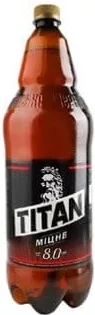 Чернігівське пиво світле Titan, 8%, 1 л; 01.10.2026 08:00–14.10.2026 23:00; за наявності; усі/деякі магаз.; бали Родина не нараховуються; стара=середньостат. ціна мережі; ціни змінні