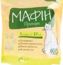Мафін наповнювач гігієнічний Преміум, 4,5 л (пакет також: Стандарт); 01.10.2026 08:00–14.10.2026 23:00; за наявності; усі/деякі магаз.; бали Родина не нараховуються; стара=середньостат. ціна мережі; ціни змінні