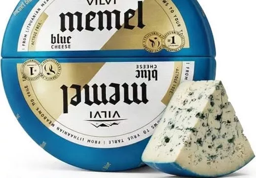 Сир «Мемель блю» 50%, Vilvi, Литва, 1 кг; Лише магазини каталогу; 01.10–02.11.2026; за наявності; з ПДВ. Адреса Чубинського в джерелі різниться.