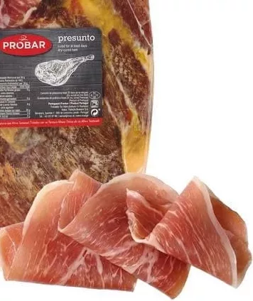 Шинка хамон «Презунто» с/в, 9 місяців, Probar, Португалія, 1 кг; Лише магазини каталогу; 01.10–02.11.2026; за наявності; з ПДВ. Адреса Чубинського в джерелі різниться.