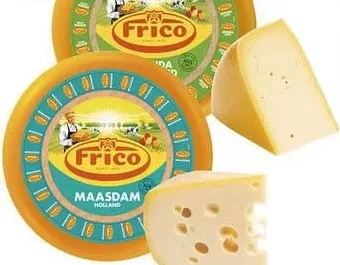 Сир «Маасдам» 45% / «Гауда» 48%, Frico, Нідерланди, 1 кг; Лише магазини каталогу; 01.10–02.11.2026; за наявності; з ПДВ. Адреса Чубинського в джерелі різниться.