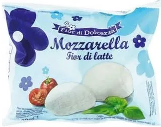 Сир Моцарелла 40% Fior di Dolcezza, 100 г, Словенія; лише магазини з каталогу; 01.10–02.11.2026; за наявності; з ПДВ
