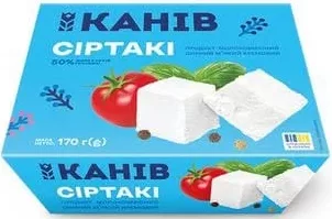 Сирний продукт Сіртакі кремовий Канів1971, 170 г, Україна; лише магазини з каталогу; 01.10–02.11.2026; за наявності; з ПДВ