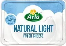 Крем-сир Arla 50%: з часником та травами, Легкий, 200 г, Данія; лише магазини з каталогу; 01.10–02.11.2026; за наявності; з ПДВ