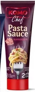 Паста соус Комо 40%: 4 сири, Карбонара, Жульєн, 150 г, Україна; лише магазини з каталогу; 01.10–02.11.2026; за наявності; з ПДВ